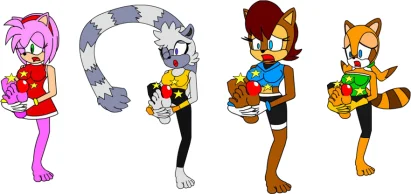 amy_tangle_sally_and_marine_and_their_stubbed_toes by shwapneel1999