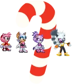 Christmas featuring Amy, Rouge, Blaze and Tangle by Marc Brown part two by shwapneel1999