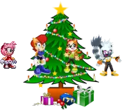 Christmas featuring Amy, Sally, Marine and Tangle by Marc Brown part one by shwapneel1999