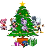 Christmas featuring Amy, Rouge, Blaze and Tangle by Marc Brown part one by shwapneel1999