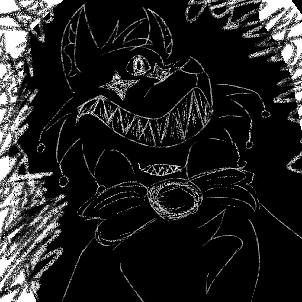 Smile OwO - by Okami Arata by okamiarata, furry, okamiarata, horror, terror