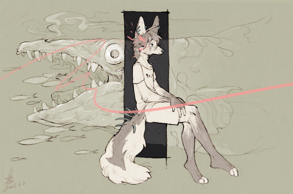 鱼 by 蓝君菌