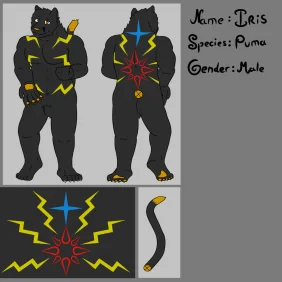 Iris Ref Sheet No Equip by Dragonmemo