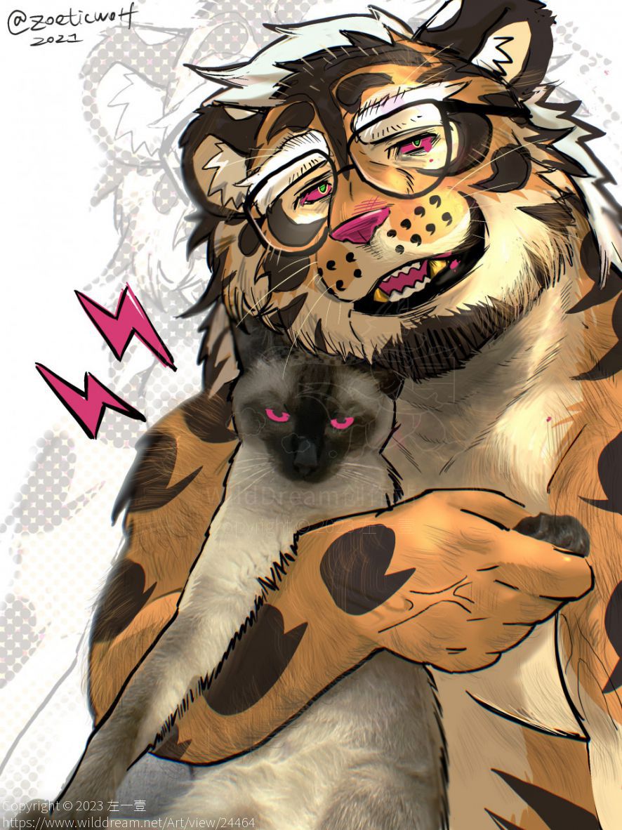自设和我的猫猫 by zuotiger