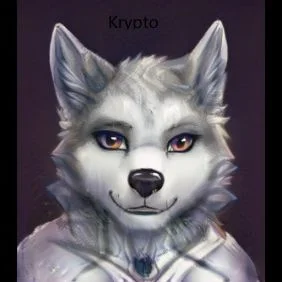 Krypto by furrywolfdog