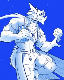Arexu in Blue by arexualex