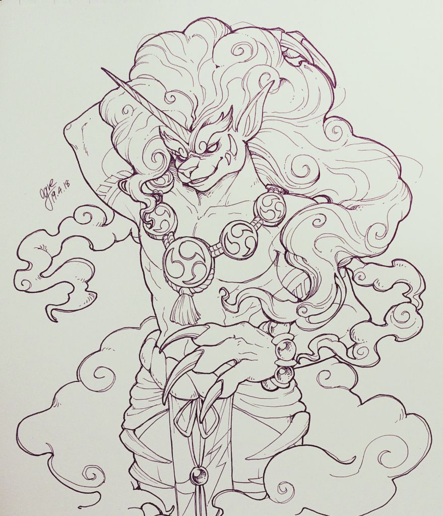 妖表-雷 by 讴歌-ogre
