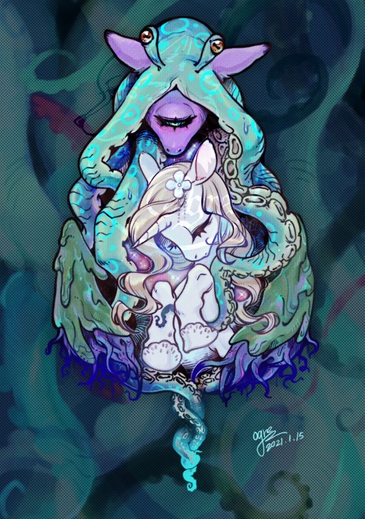 畸形和失明 by 讴歌-ogre, pony, 小马