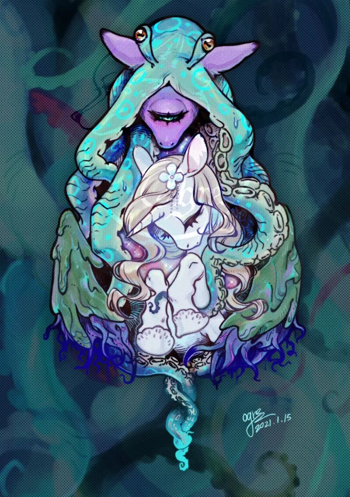 畸形和失明 by 讴歌-ogre, pony, 小马