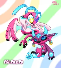 Pa and Po by 讴歌-ogre