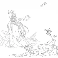 作业《鹿与荷》 by 讴歌-ogre