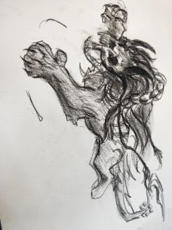 炭笔稿 by 羊狸