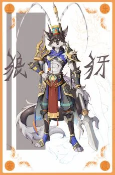 门神 by 狼毛球