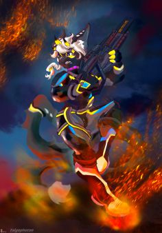 Flames of war by 旸煜Taiyophoton