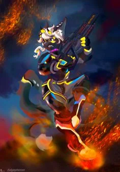 Flames of war by 旸煜Taiyophoton
