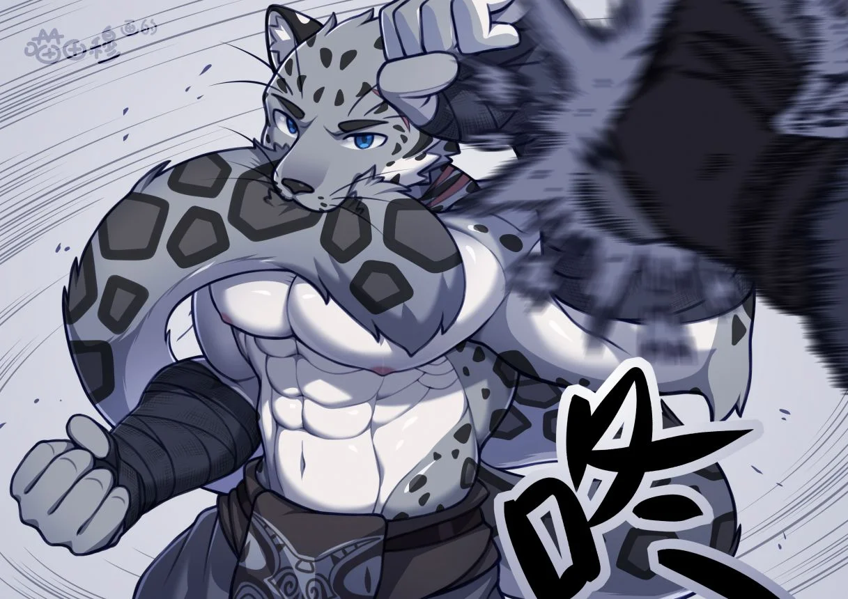 摸鱼-师兄3-1 by 喵田穆, 兽人 furry, furry