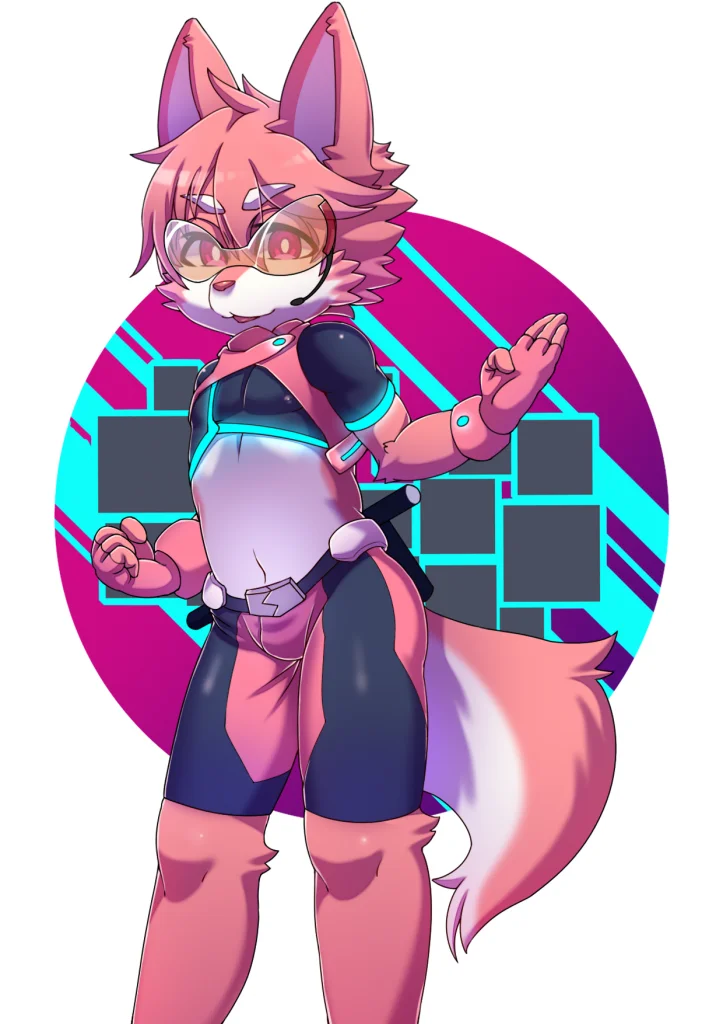 摸鱼 by 喵田穆, 兽人 furry