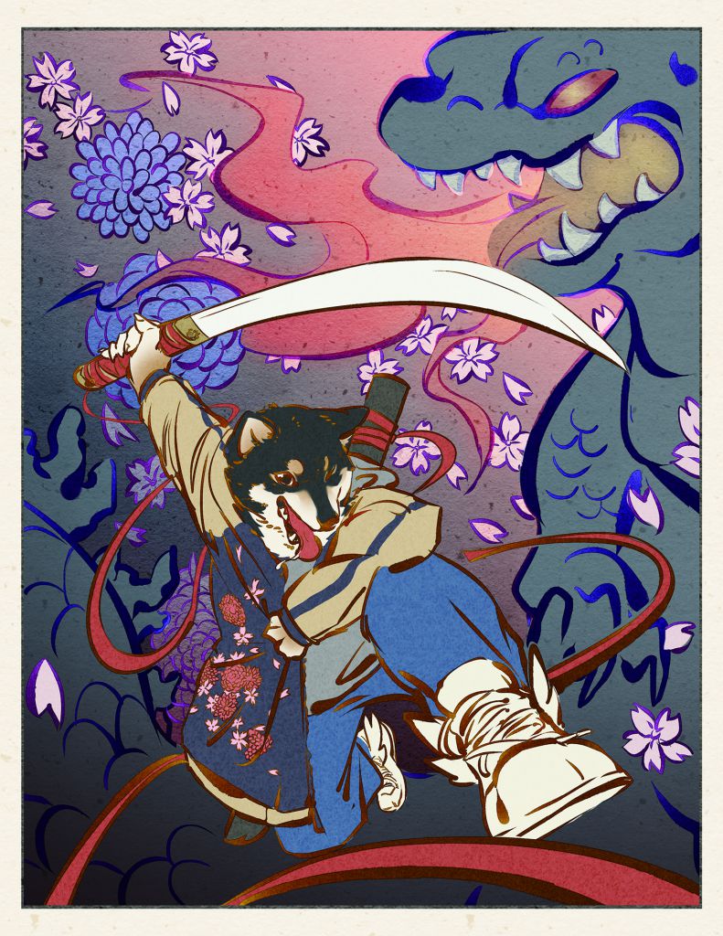 狸组-黑柴 by -AL-