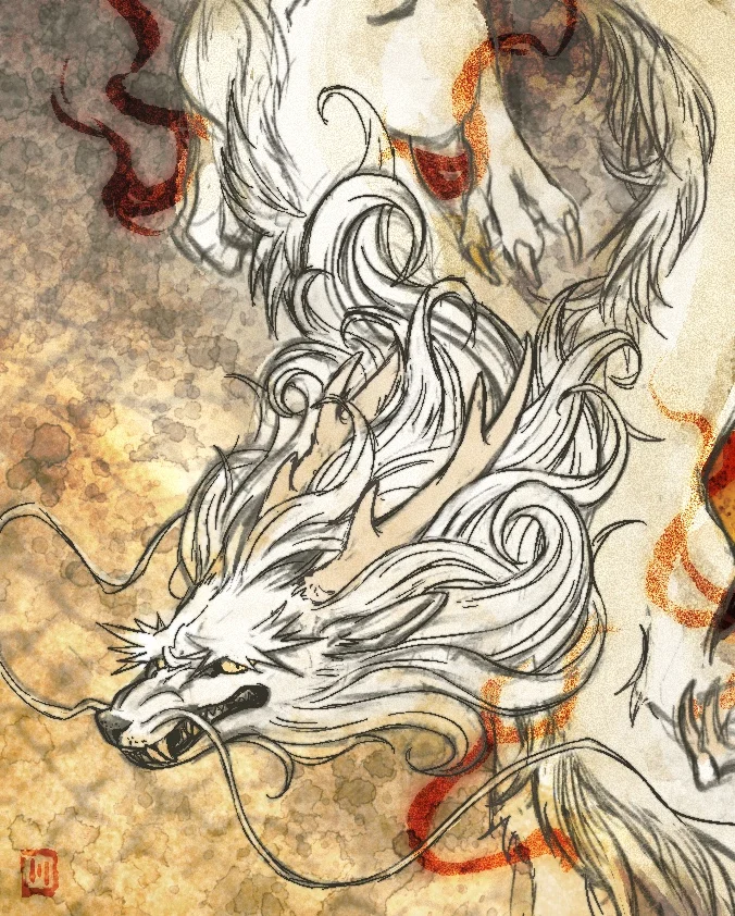 鹄苍•犬 by -KawaL-, 龙