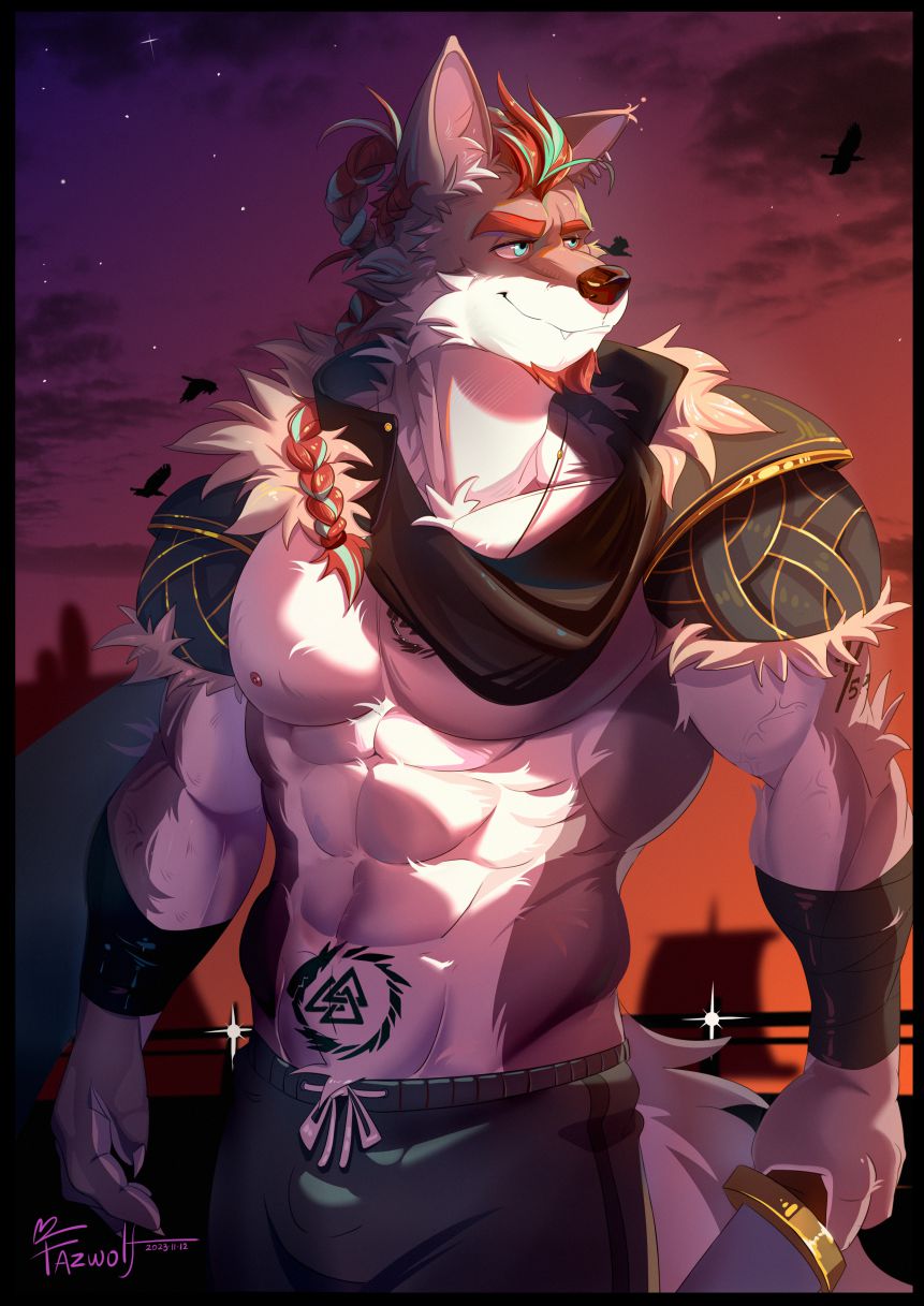 塔戈海盗 by Fazwolf菲斯, furry