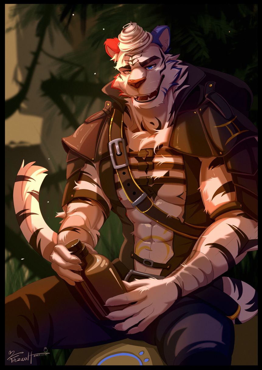 寅虎失落之城 by Fazwolf菲斯, furry