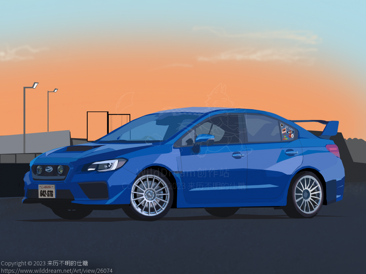 WRX_STI by 来历不明的仕糖