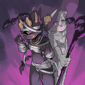 trick or treat by White_Neko