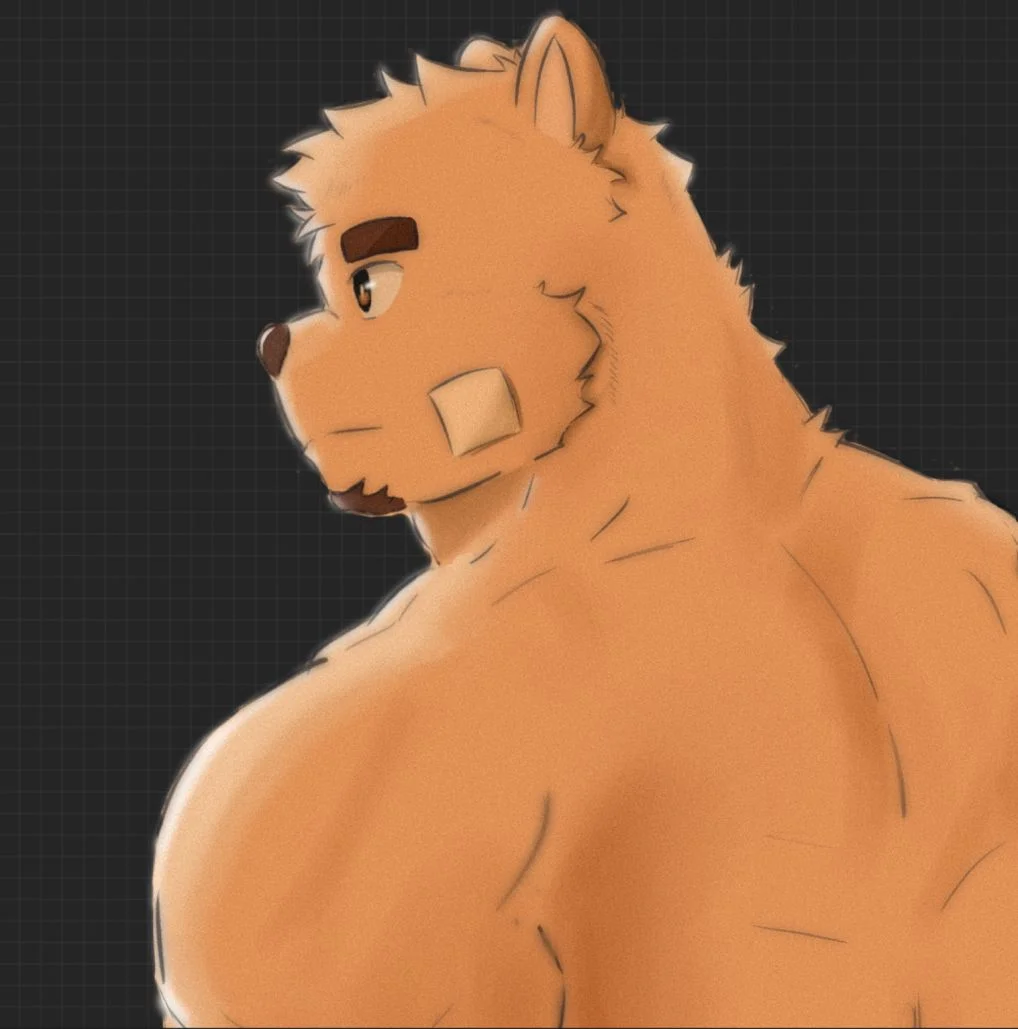 眺望 by 九胖, furry, 熊