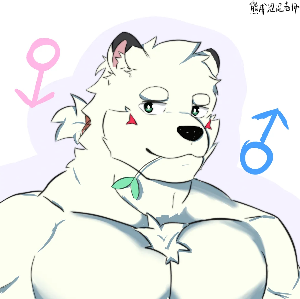 哲学家 by 九胖, 狗, furry