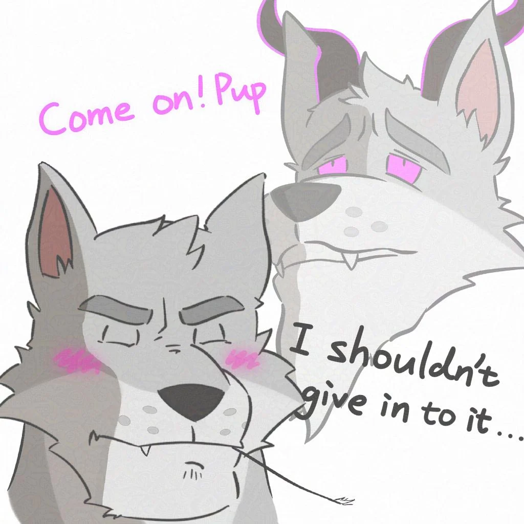 JUST GIVE IN by Waddx, demonswithin, 狼