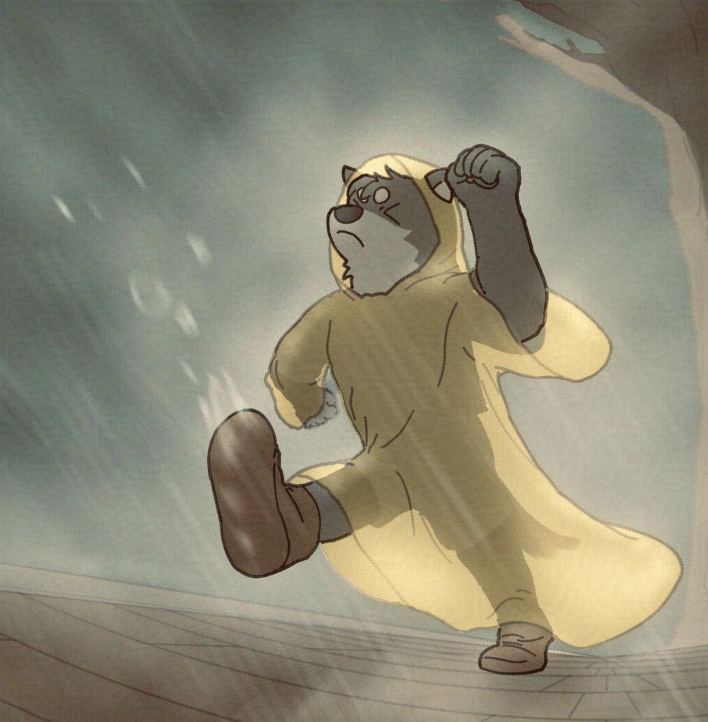 rain by Waddx, 狗