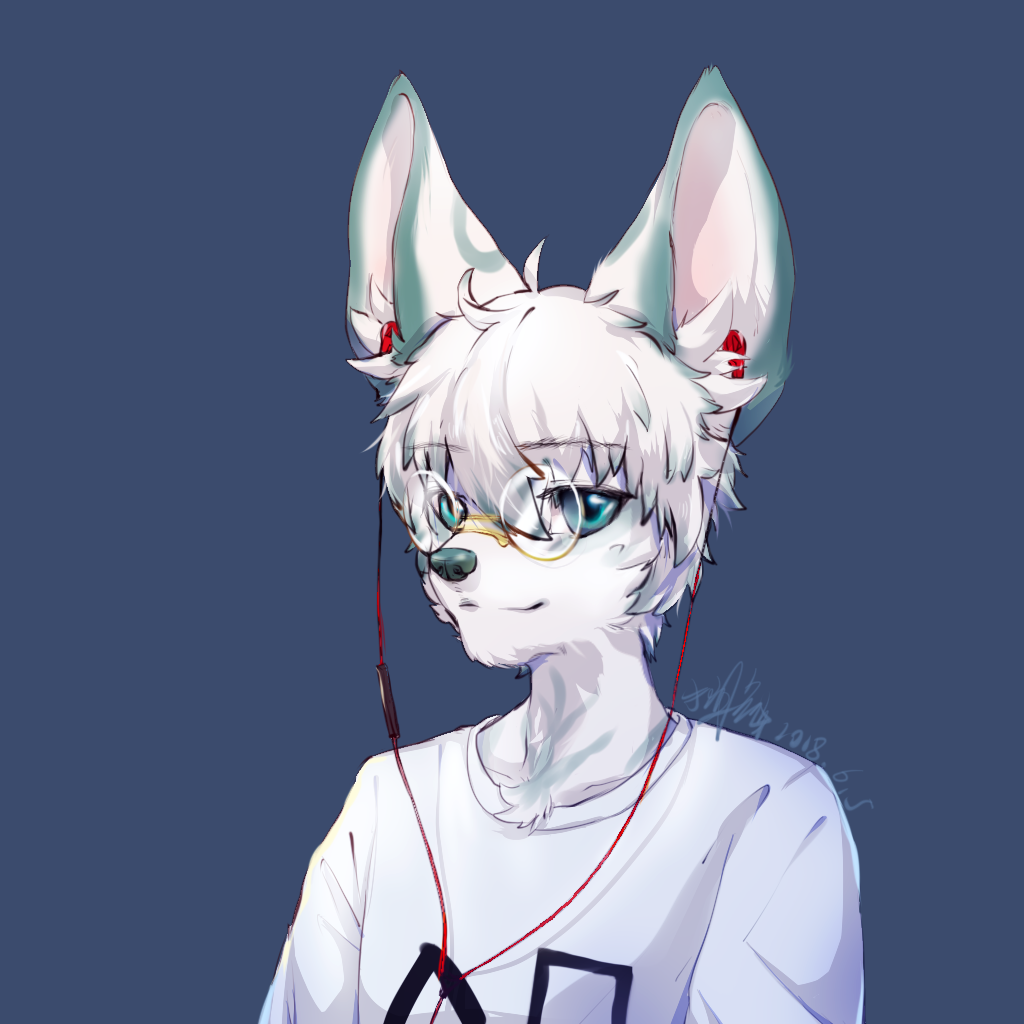 头像 by 狼暁白