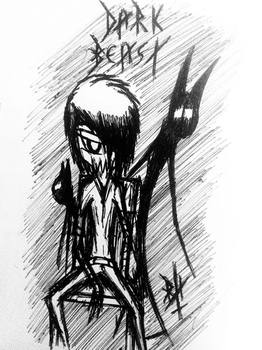 闇の主 (The Darkness Lord) by BlackHills, DARKBEAST, Fanart, BlackHils 