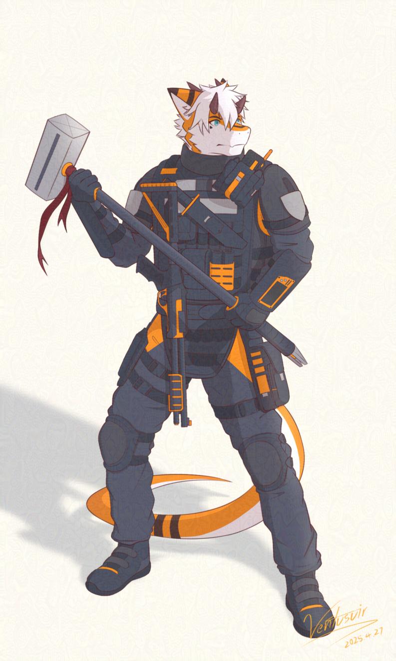 S.C.A.T第七小队强攻手——攻城兽（Siegebreaker）/風言之诗——橘之章 by 風詡, SCAT, 風言之诗